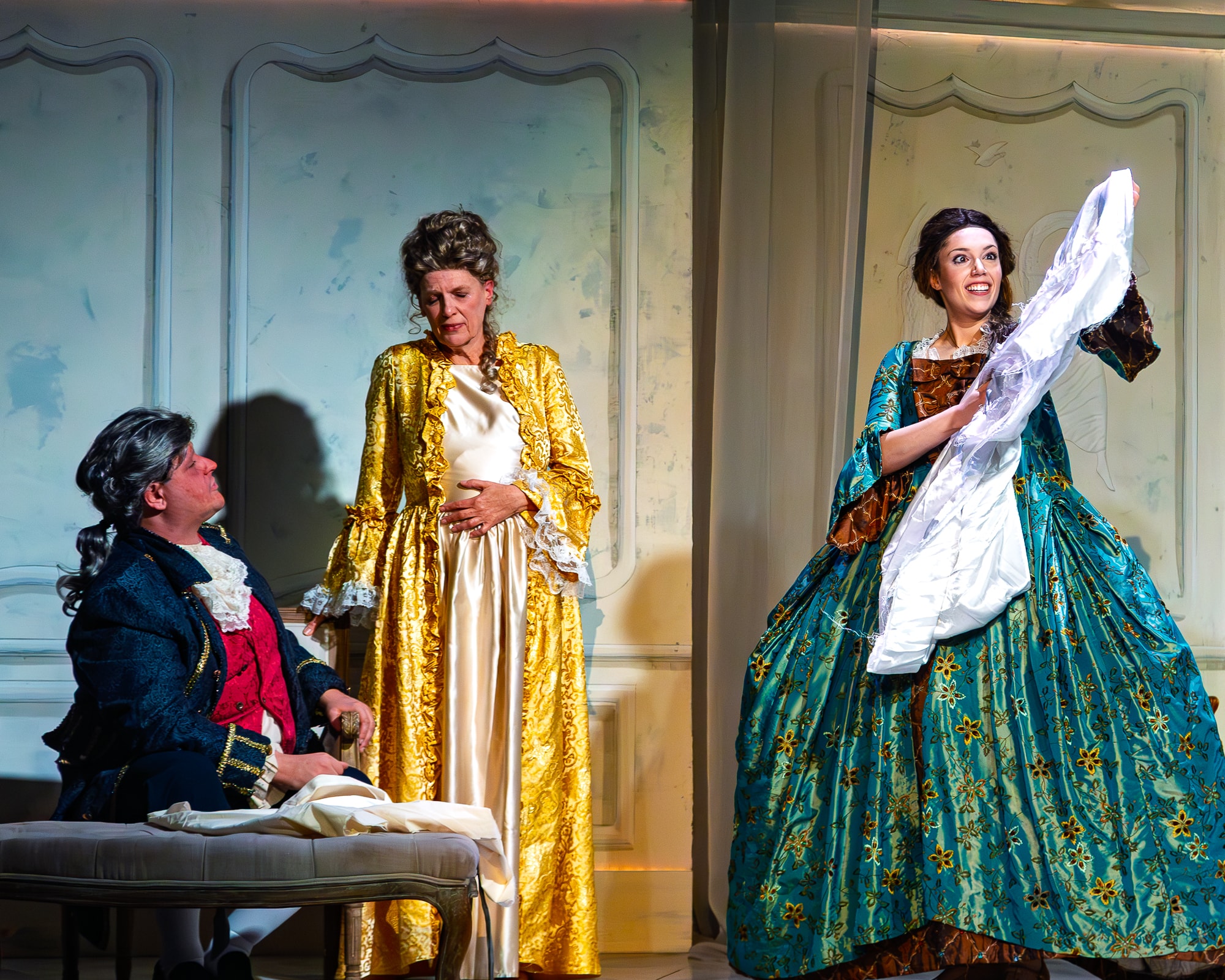 Legacy of Light 2025 — actors in period costumes performing theatrical scene